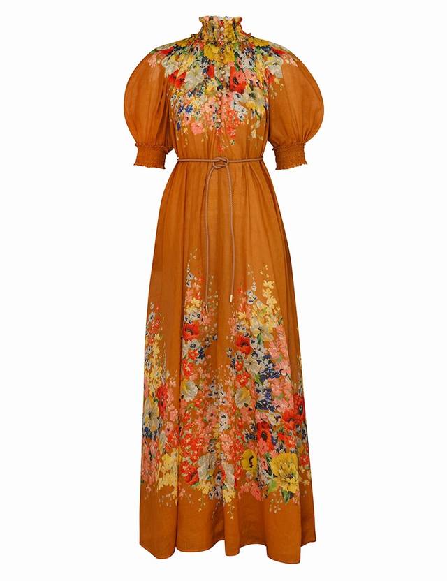 Trust Us, The Colors And Shape Of Zimmermann S Ginger Swing Dress Are As Stunnin