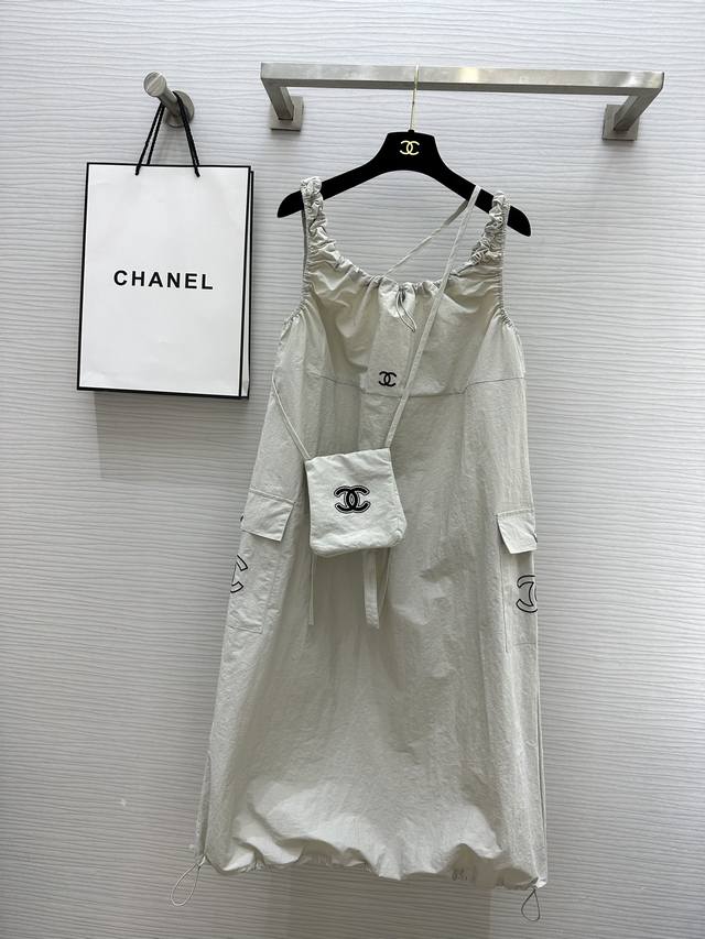 Chane2Ss 中古系工装风连衣裙 配送包包装饰 高品质定制 现货首发size：S M L M码胸围：96，衣长：111