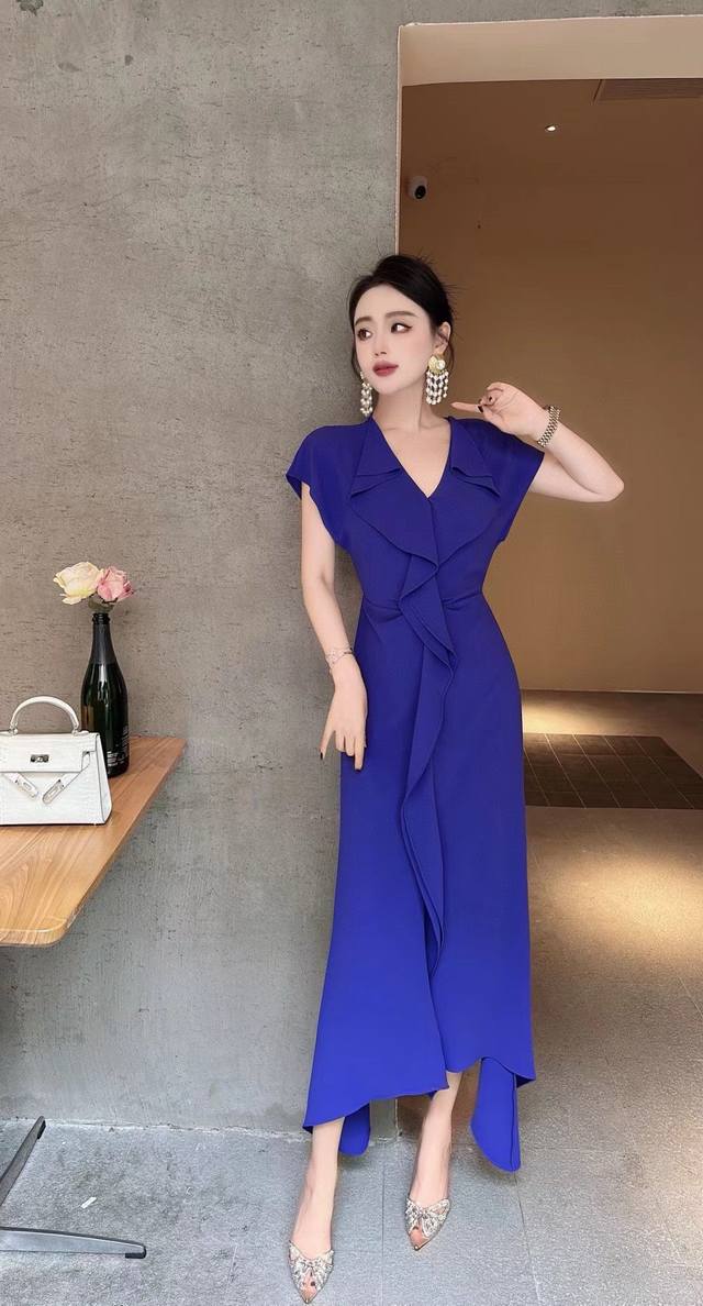 反单出连衣裙 品牌：土耳其系列 颜色：紫色 艳梅红 码数：S～Xxxl
